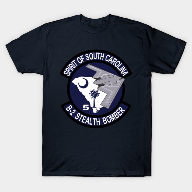 B-2 Stealth Bomber - South Carolina T-Shirt by MBK